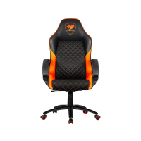 игровое кресло Cougar Fusion Black-Orange черно-оранжевый