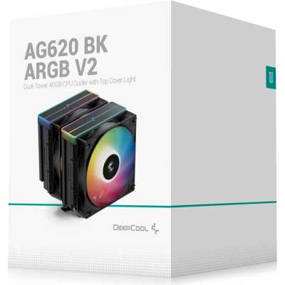 кулер Deepcool AG620 Black ARGB V2 Черный