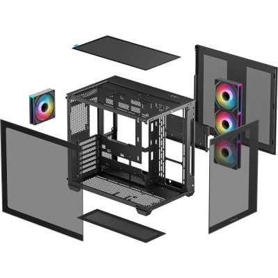 корпус Deepcool CG530 4F Black