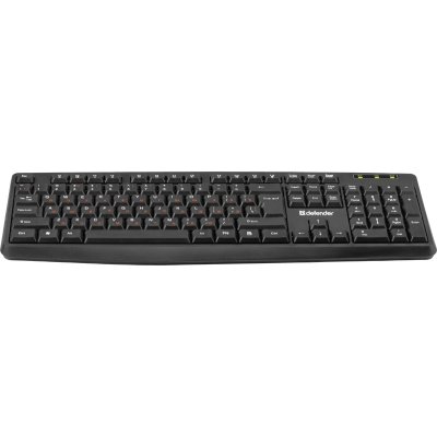 клавиатура Defender Concept HB-164 Black Черный