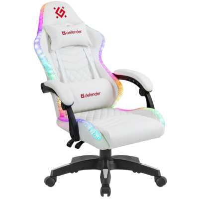 игровое кресло Defender Core White белый