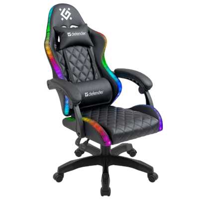 игровое кресло Defender Energy Black черный