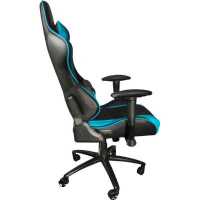 игровое кресло Defender Interceptor CM-363 Blue черно-голубой