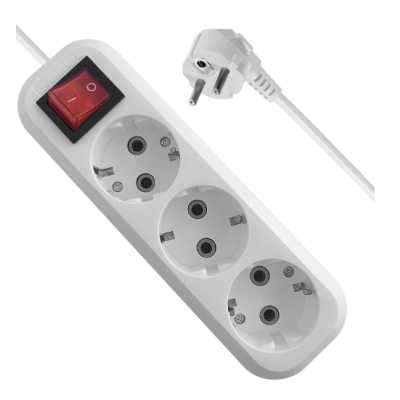 удлинитель Defender L330 99361 белый