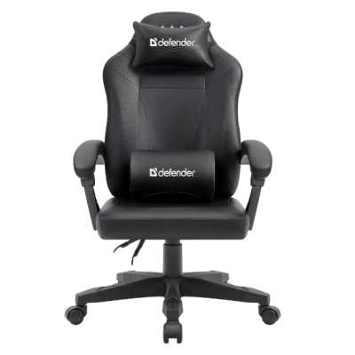 игровое кресло Defender Master Black черный