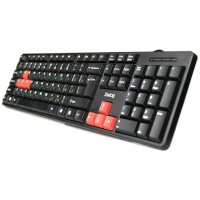 клавиатура Dialog KS-030U Black-Red Черный