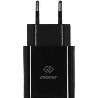 сетевое зарядное устройство Digma DGW2C0F010BK