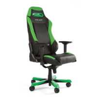 игровое кресло DXRacer Iron OH/IS11/NE черно-зеленый