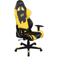 игровое кресло DXRacer Racing OH/RE21/NY/NAVI черно-желтый