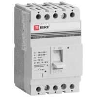 автоматический выключатель EKF ВА-99/125 3P (термомагнитный) 25kA 63 А mccb99-125-63