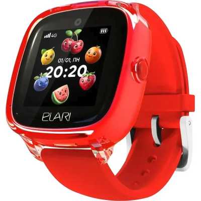 смарт часы Elari KidPhone Fresh 4G KP-4G-F-R