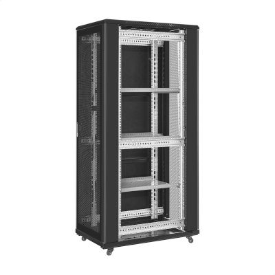 телекоммуникационный шкаф ExeGate EC-FS-42U.600.1000.V.V.BLACK EX300279RUS Черный
