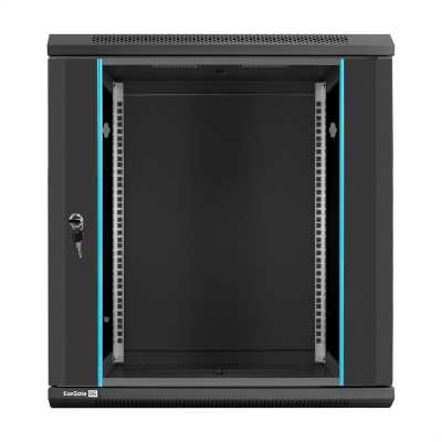 телекоммуникационный шкаф ExeGate EC-WM-12U.450.G.BLACK EX298609RUS Черный