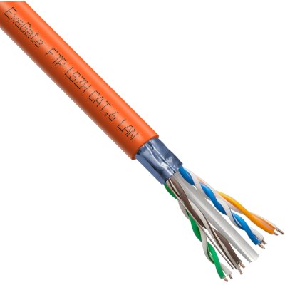 витая пара ExeGate FUTP4-C6-CCA-S23-IN-LSZH-OR-305 EX300620RUS