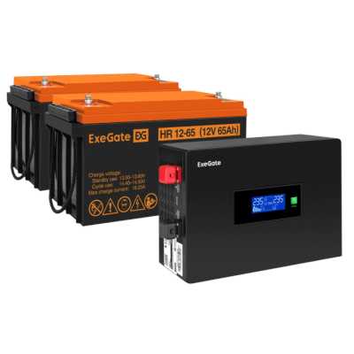комплект ИБП ExeGate IdealSine SR-1500.LCD.2SH EX297436RUS