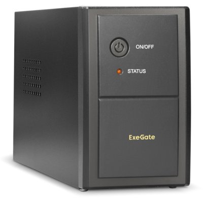 ИБП ExeGate Power Back BNB-400.LED.AVR.4C13.RJ Черный