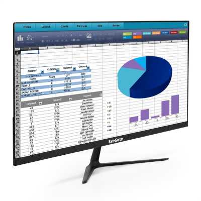 монитор ExeGate ProSmart ER2207 Черный