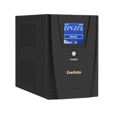 ИБП ExeGate SpecialPro Smart LLB-1500.LCD.AVR.2SH.3C13 Черный