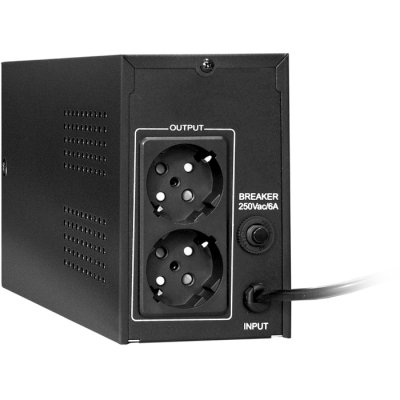 ИБП ExeGate SpecialPro UNB-650.LED.AVR.2SH Черный