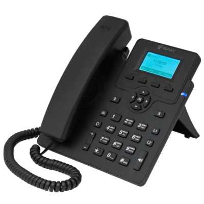 IP телефон Flat Phone C10P Черный