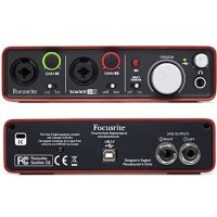 звуковая карта Focusrite Scarlett 2i2