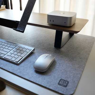 коврик для мыши Geek Nook Light Gray Felt 20240410