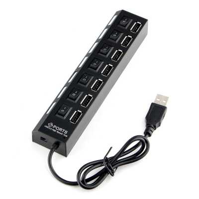 разветвитель USB Gembird UHB-U2P7-02