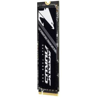 SSD диск GigaByte Aorus Gen4 7300 1Tb AG4731TB N Черный