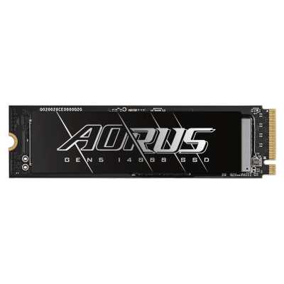 SSD диск GigaByte Aorus Gen5 14000 2Tb AG514K2TB Черный