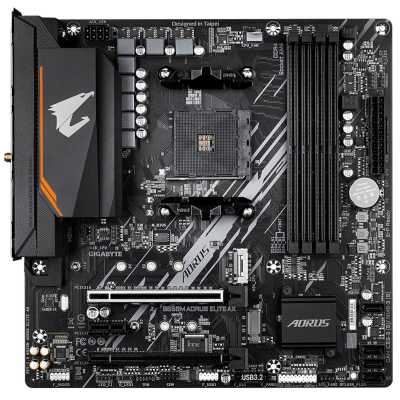 материнская плата GigaByte B550M Aorus Elite AX