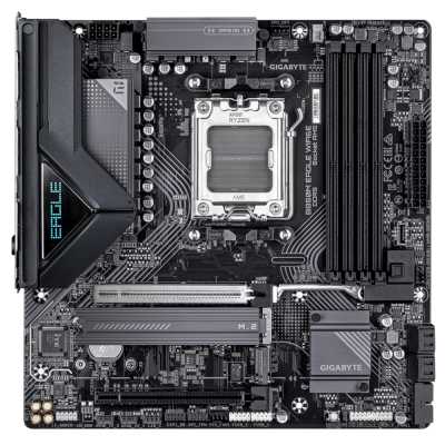 материнская плата GigaByte B850M Eagle WiFi6E Черный