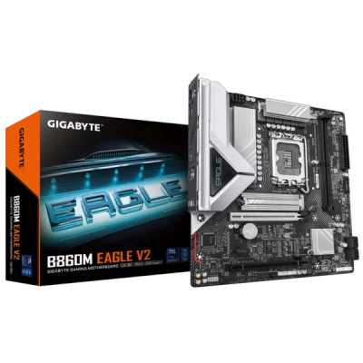 материнская плата GigaByte B860M Eagle V2 Черный