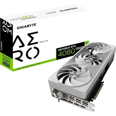 видеокарта GigaByte nVidia GeForce RTX 4080 Super 16Gb GV-N408SAERO-16GD