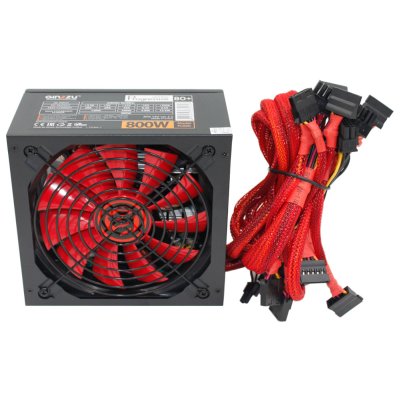блок питания Ginzzu PC800 Черный