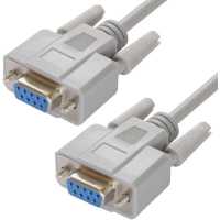 кабель Greenconnect GCR-DB9CF2F-5m Серый