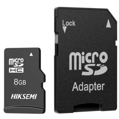 карта памяти Hiksemi 8GB HS-TF-C1/8G/ADAPTER