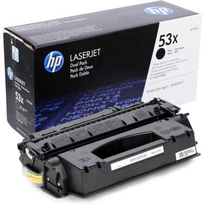 картридж HP 53X Q7553X черный