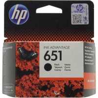 картридж HP 651 C2P10AE черный