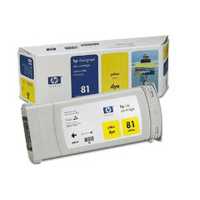 картридж HP 81 C4933A желтый