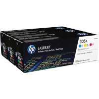картридж HP 305A CF370AM голубой, желтый, пурпурный