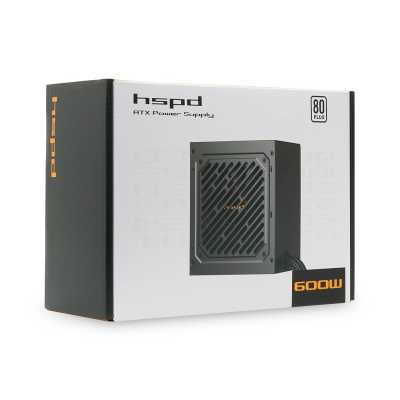 блок питания HSPD 600W HST-600WN-BK Черный