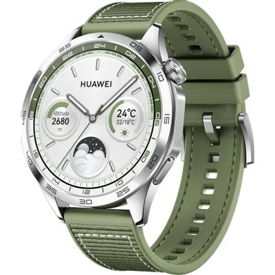 смарт часы Huawei Watch GT 4 46 mm Green 55020BGY