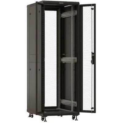 телекоммуникационный шкаф Hyperline TTBR-3268-DD-RAL9004 Черный