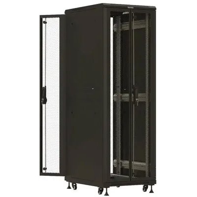 телекоммуникационный шкаф Hyperline TTBR-3268-DD-RAL9004 Черный