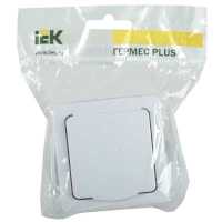 розетка силовая IEK Гермес Plus ERMP22-K01-16-54-EC Белый