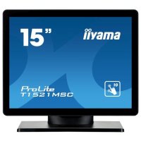 монитор Iiyama ProLite T1521MSC-B1 Черный