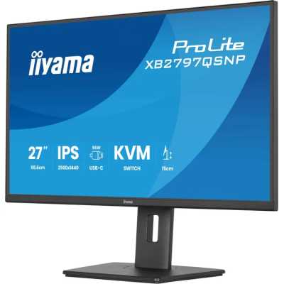 монитор Iiyama ProLite XB2797QSNP-B1 Черный