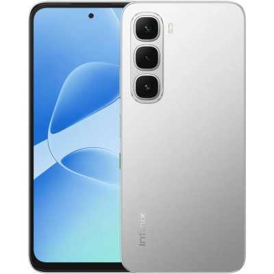 смартфон Infinix Hot 60i 4/128GB Silver серебристый
