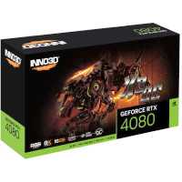 видеокарта Inno3D nVidia GeForce RTX 4080 X3 OC 16Gb N40803-166XX-187049N
