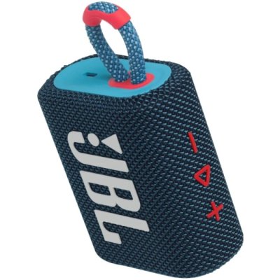 колонка JBL Go 3 Blue/Pink